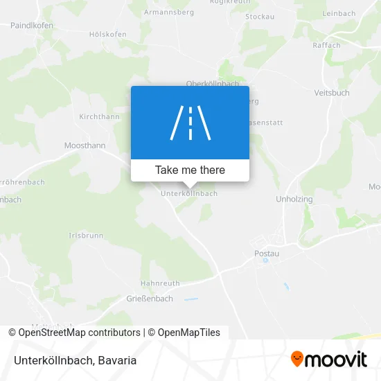 Карта Unterköllnbach
