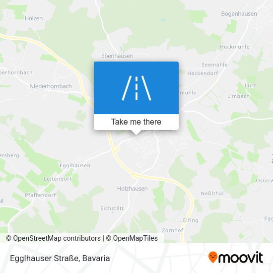 Egglhauser Straße map