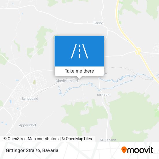 Gittinger Straße map