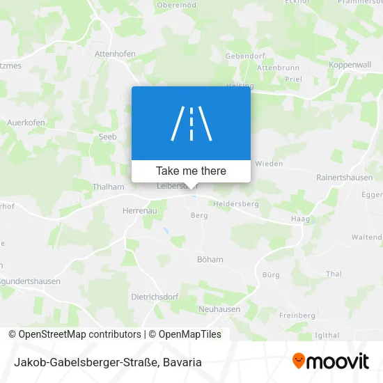 Карта Jakob-Gabelsberger-Straße