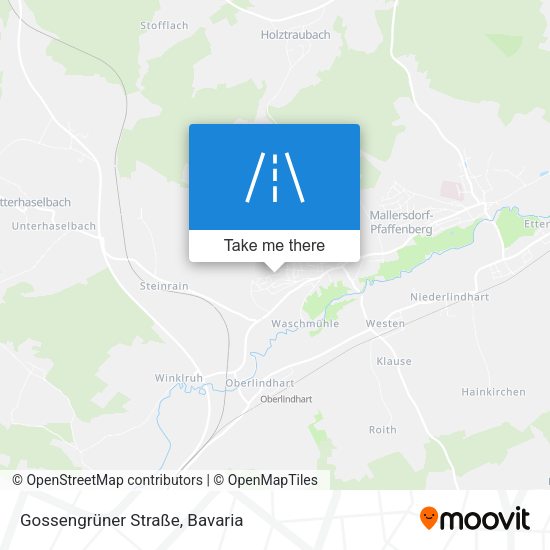 Gossengrüner Straße map