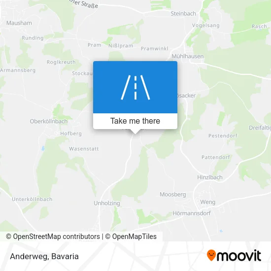 Карта Anderweg