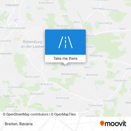 Карта Breiten
