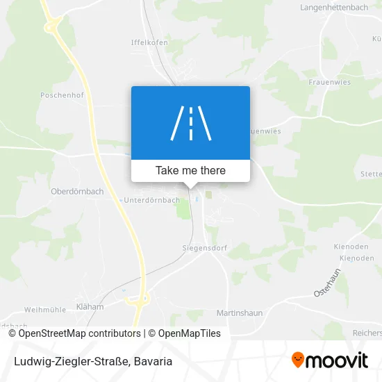 Карта Ludwig-Ziegler-Straße