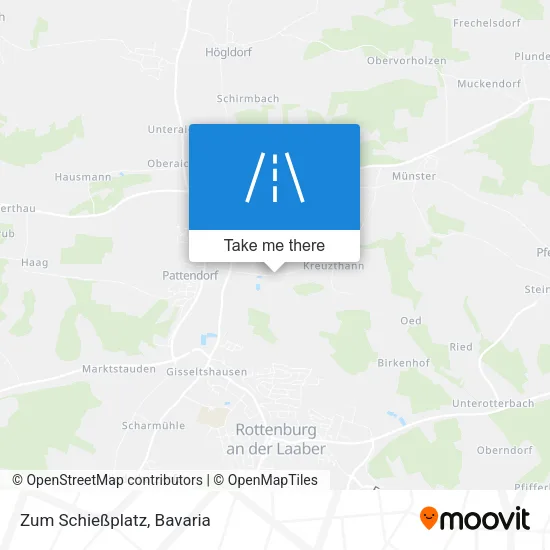 Карта Zum Schießplatz