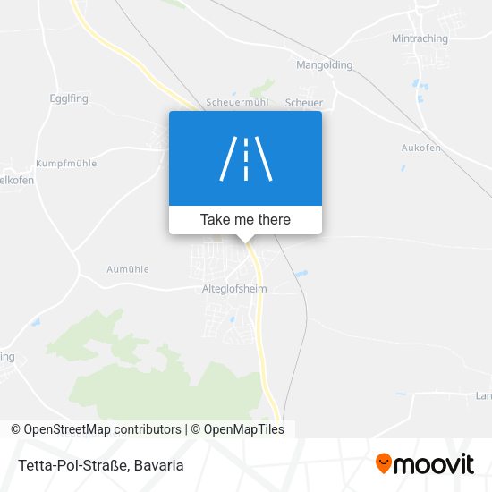 Tetta-Pol-Straße map