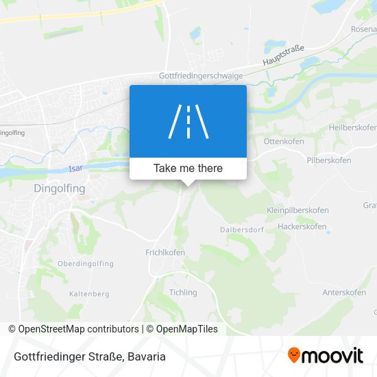 Gottfriedinger Straße map