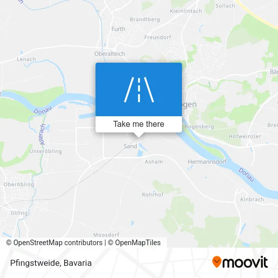 Карта Pfingstweide