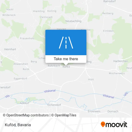Карта Kuföd