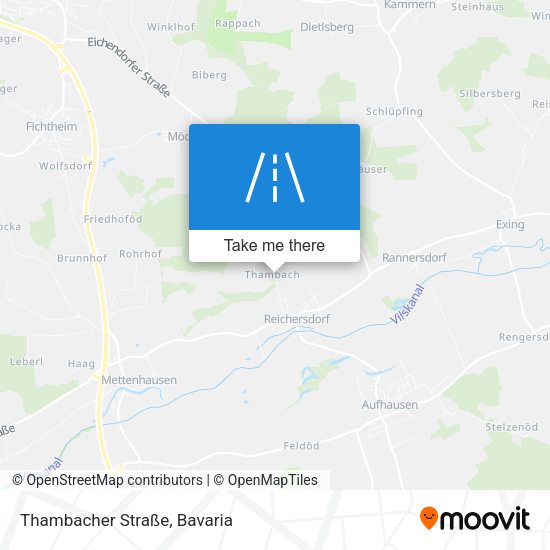 Thambacher Straße map