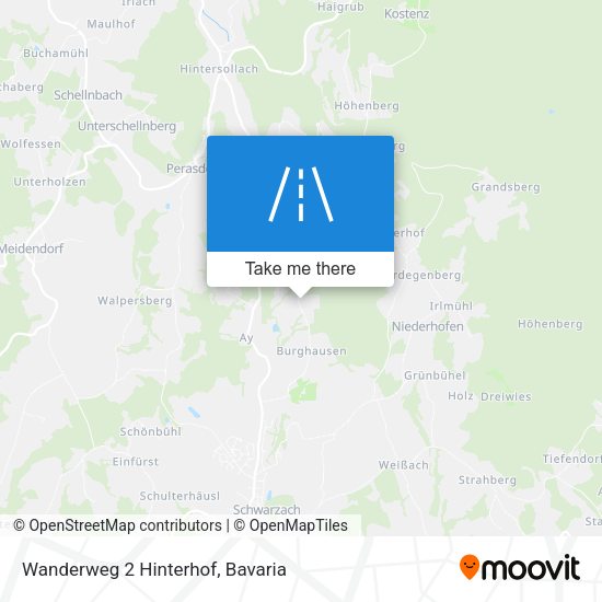 Wanderweg 2 Hinterhof map