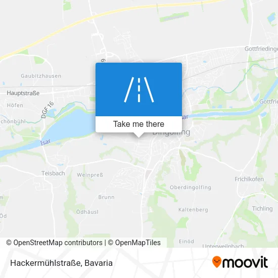 Карта Hackermühlstraße