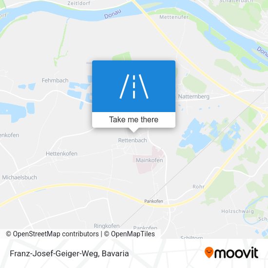 Карта Franz-Josef-Geiger-Weg