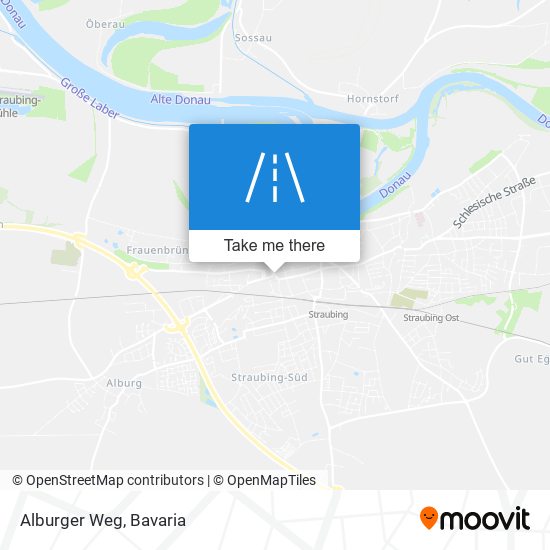 Alburger Weg map