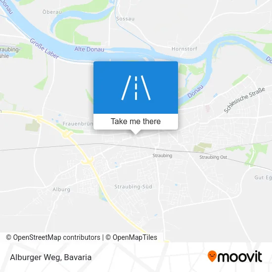 Карта Alburger Weg