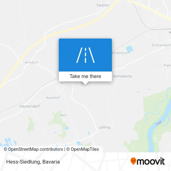 Hess-Siedlung map