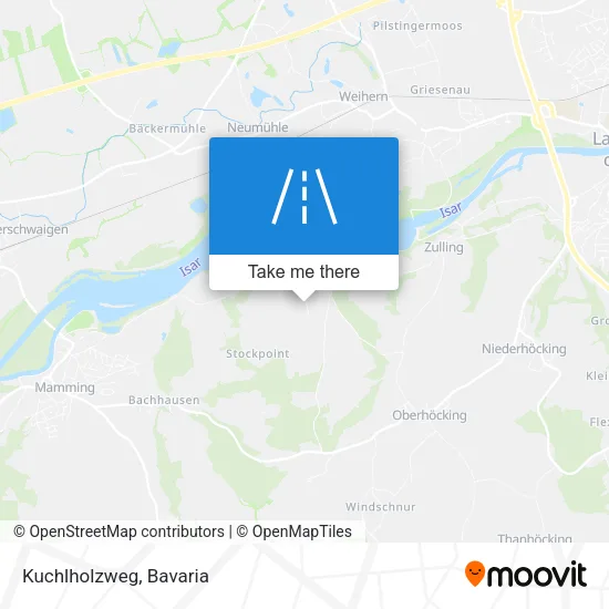 Kuchlholzweg map