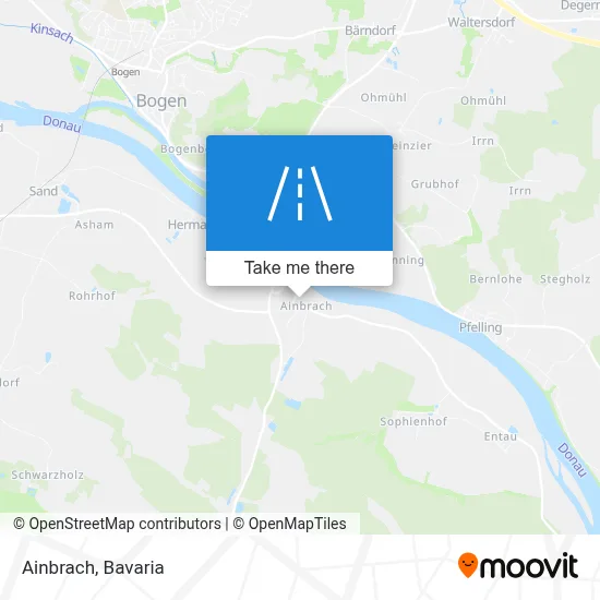 Ainbrach map