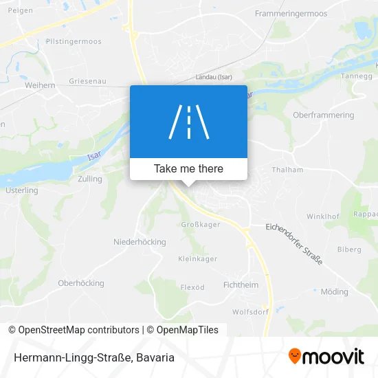 Hermann-Lingg-Straße map
