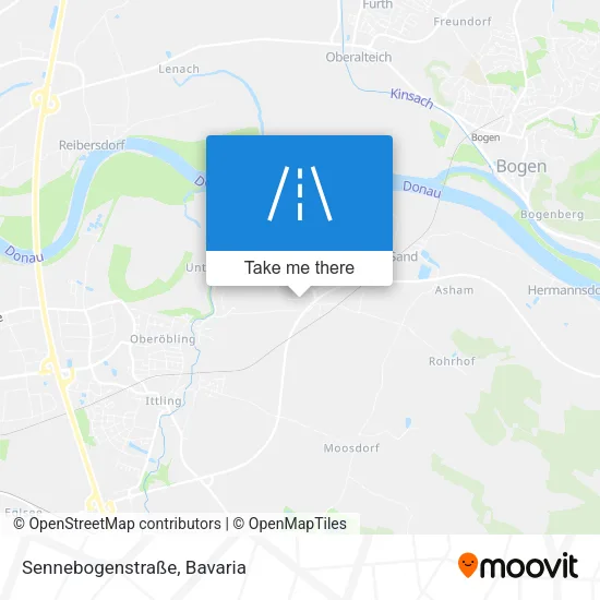 Карта Sennebogenstraße