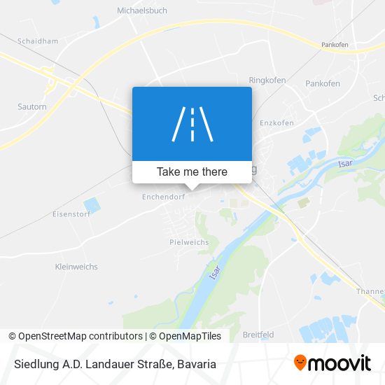 Siedlung A.D. Landauer Straße map