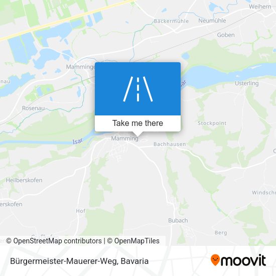 Bürgermeister-Mauerer-Weg map