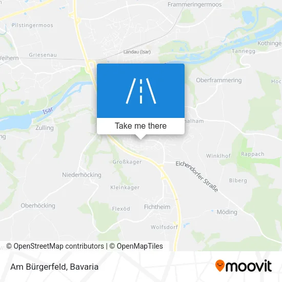 Карта Am Bürgerfeld