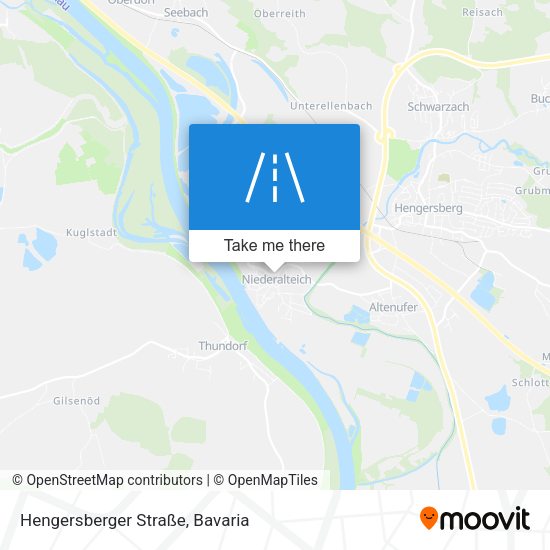 Hengersberger Straße map