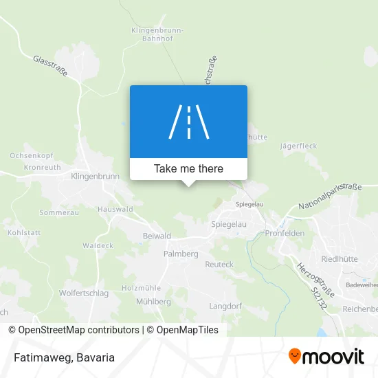 Карта Fatimaweg