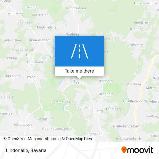 Lindenalle map