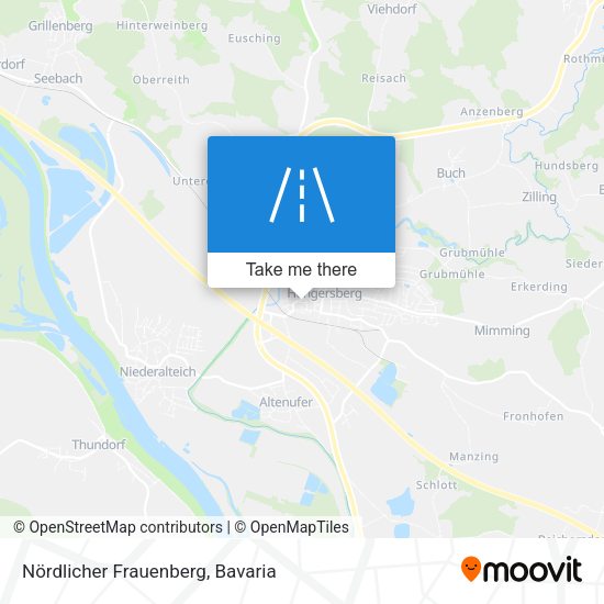 Nördlicher Frauenberg map