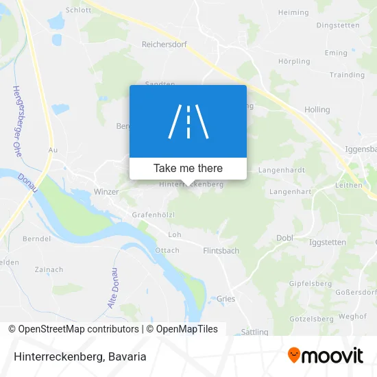 Карта Hinterreckenberg
