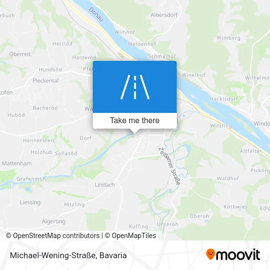 Карта Michael-Wening-Straße