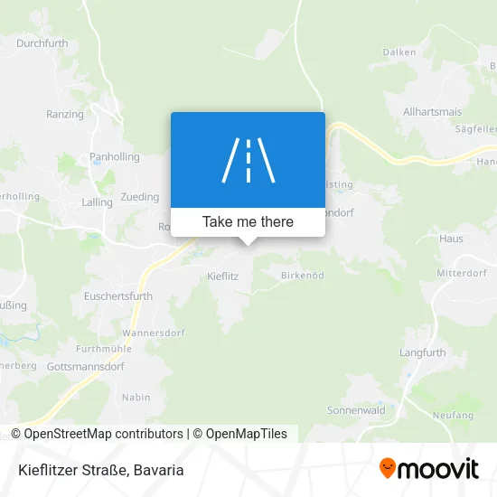 Карта Kieflitzer Straße