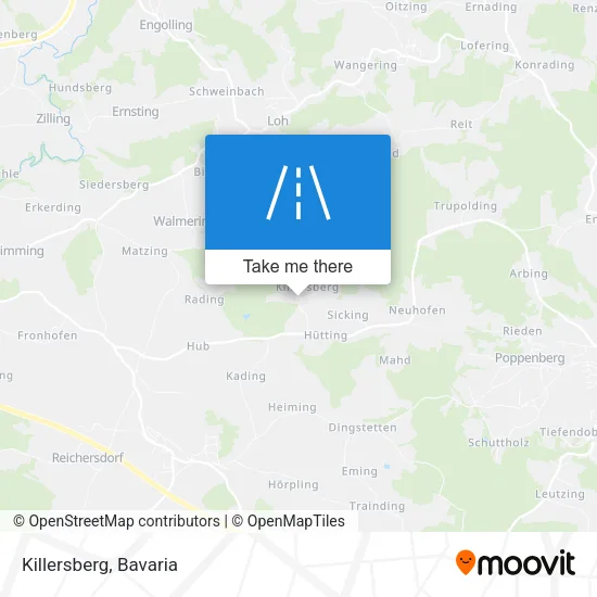 Карта Killersberg