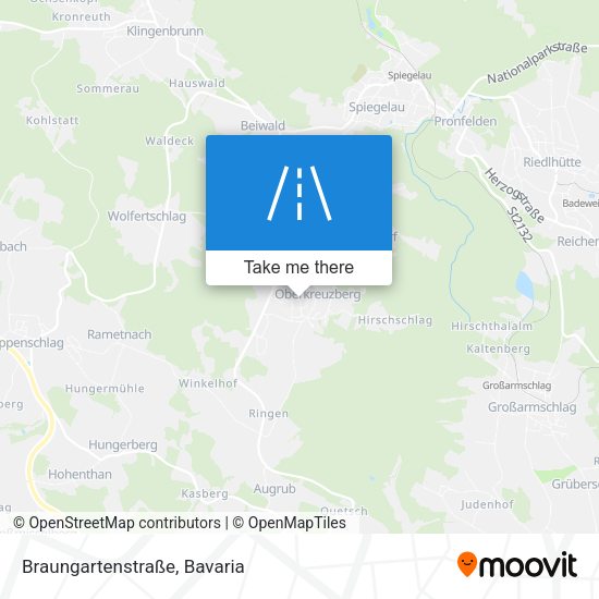Braungartenstraße map