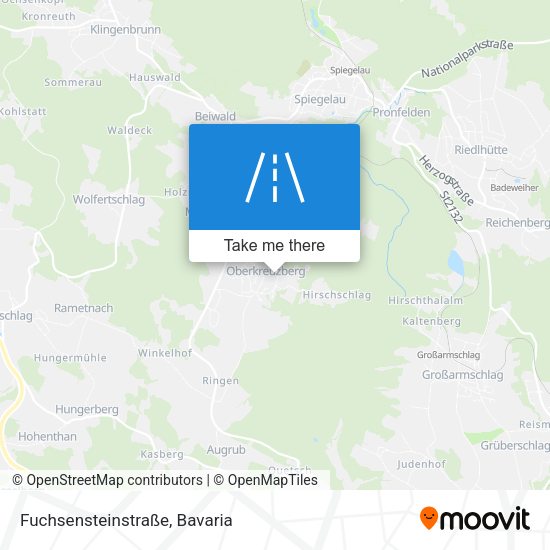 Fuchsensteinstraße map