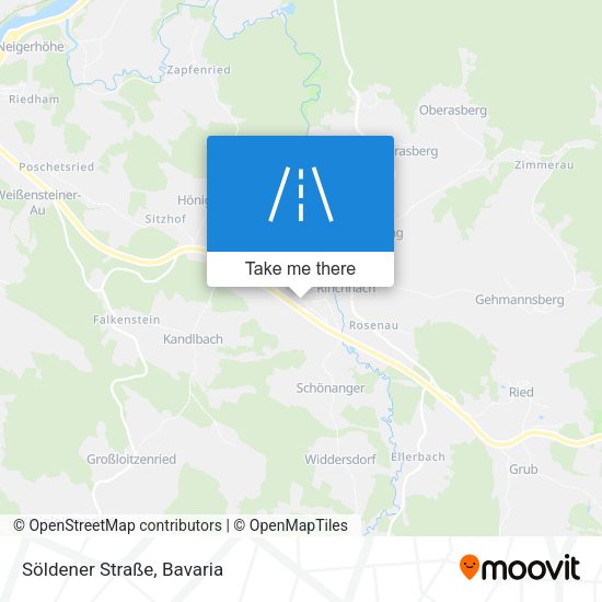 Söldener Straße map