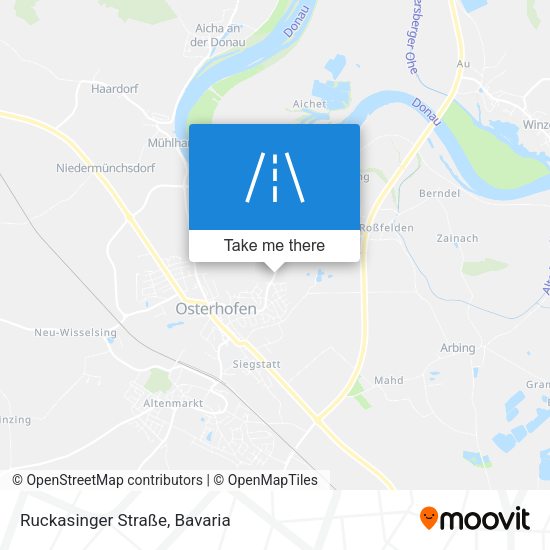 Ruckasinger Straße map