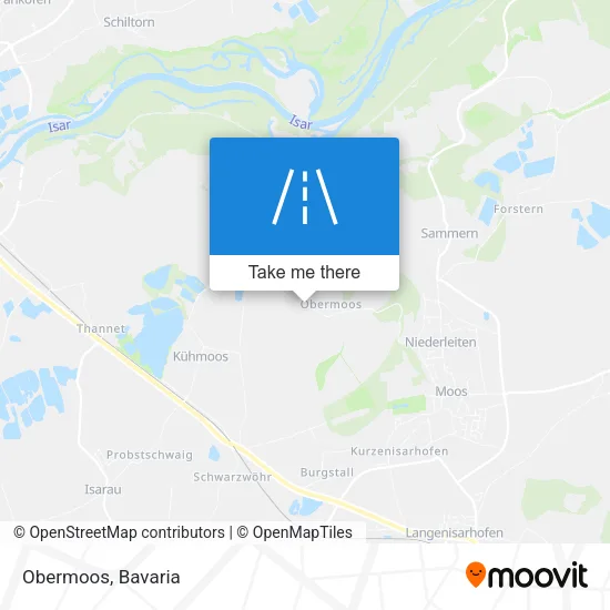 Карта Obermoos