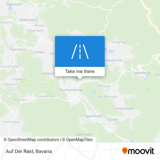 Карта Auf Der Rast