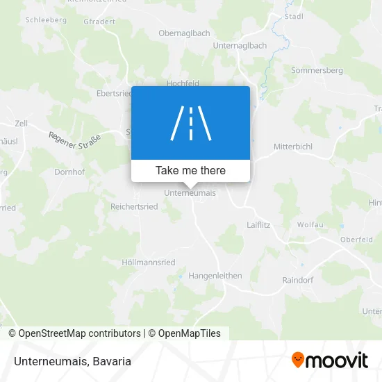 Карта Unterneumais
