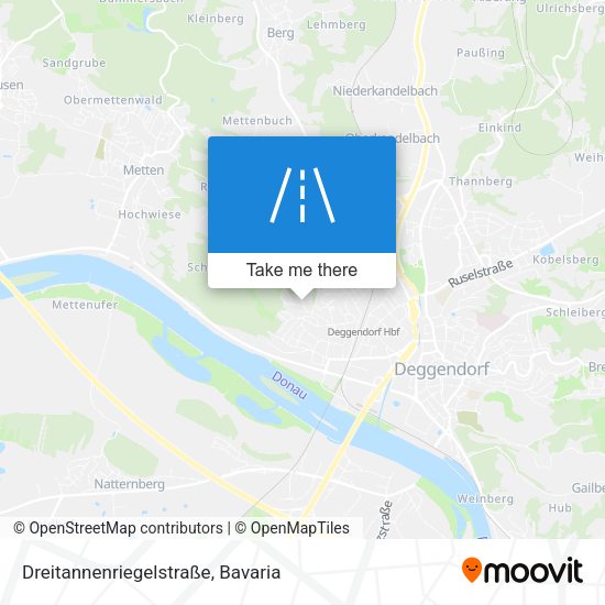 Dreitannenriegelstraße map