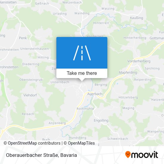 Oberauerbacher Straße map