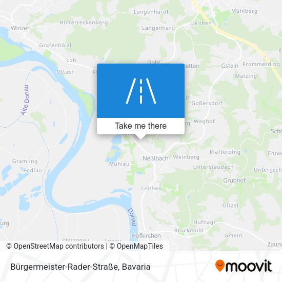 Bürgermeister-Rader-Straße map