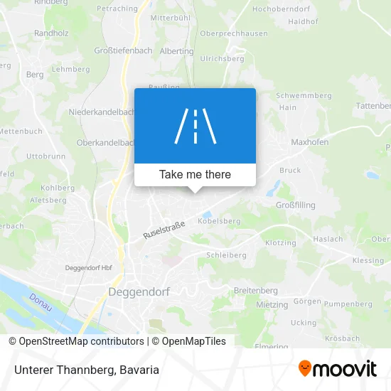 Карта Unterer Thannberg