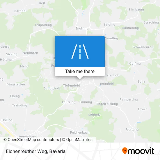 Eichenreuther Weg map