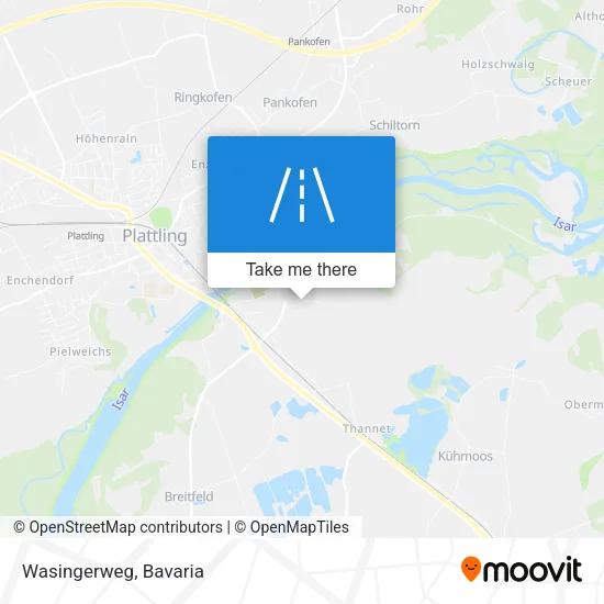 Карта Wasingerweg