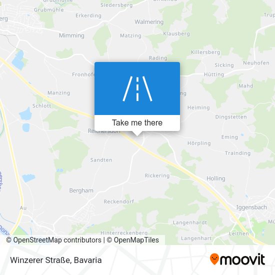 Winzerer Straße map