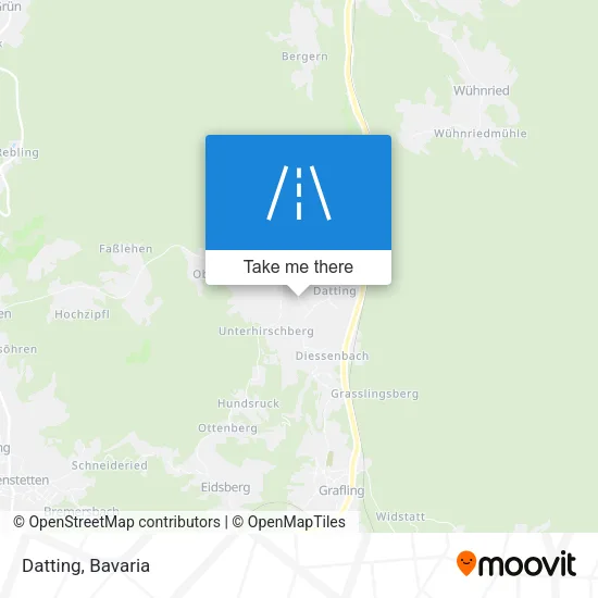 Карта Datting